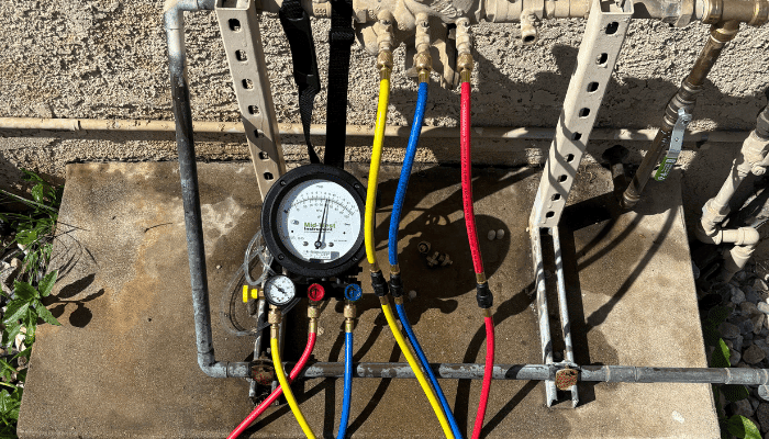 Backflow Testing is performed by Bow Tie Plumbing in Rancho Cucamonga, Ca.